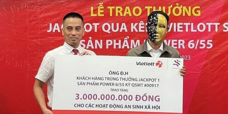 Cơ cấu giải thưởng khi chơi Vietlott